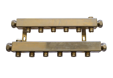Radiator verdelers